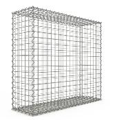 Gabion Haute Qualité - Longueur 100 x Hauteur 90 x Epaisseur 30 cm - Mailles Carrées 5 x 5 cm - GabionDeco® Made in Germany