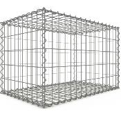 Gabion Haute Qualité L 80 x H 50 x Ep 50 cm - Mailles Rectangulaires 5 x 10 cm - GabionDeco® - Made in Germany