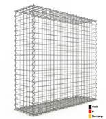 Gabion Haute Qualité - Longueur 100 x Hauteur 100 x Epaisseur 30 cm - Mailles Carrées 5 x 5 cm - GabionDeco® Made in Germany