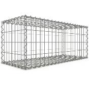Gabion Haute Qualité L 100 x H 40 x Ep 40 cm - Mailles Rectangulaires 5 x 10 cm - GabionDeco® - Made in Germany