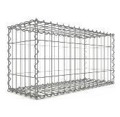 Gabion Haute Qualité L 80 x H 40 x Ep 30 cm - Mailles Rectangulaires 5 x 10 cm - GabionDeco® - Made in Germany