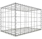 Gabion 80 x 50 x 50 cm - Qualité Made in Germany - Mailles Carrées 10 x 10 cm - GabionDeco®