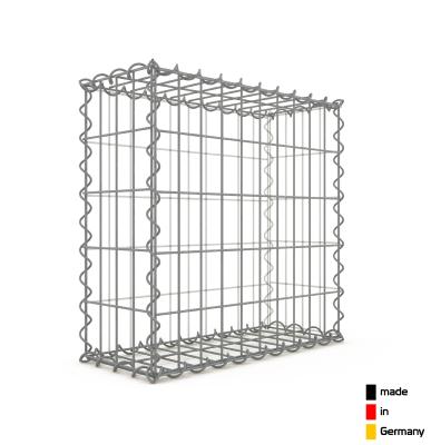 Gabion Haute Qualité L 50 x H 50 x Ep 20 cm - Mailles Rectangulaires 5 x 10 cm - GabionDeco® - Made in Germany