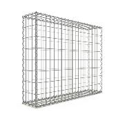 Gabion Haute Qualité L 100 x H 80 x Ep 20 cm - Mailles Rectangulaires 5 x 10 cm - GabionDeco® - Made in Germany