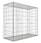 GabionDeco® - Gabion Haute Qualité L 100 x H 90 x Ep 40 cm - Mailles Rectangulaires 5 x 10 cm - Made in Germany