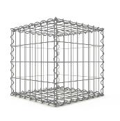 Gabion Haute Qualité L 40 x H 40 x Ep 40 cm - Mailles Rectangulaires 5 x 10 cm - GabionDeco® - Made in Germany