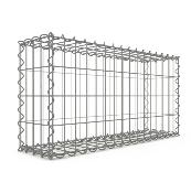 Gabion Haute Qualité L 80 x H 40 x Ep 20 cm - Mailles Rectangulaires 5 x 10 cm - GabionDeco® - Made in Germany