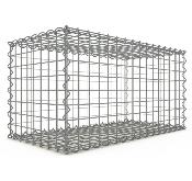 Gabion Haute Qualité - Longueur 80 x Hauteur 40 x Epaisseur 40 cm - Mailles Carrées 5 x 5 cm - GabionDeco® Made in Germany